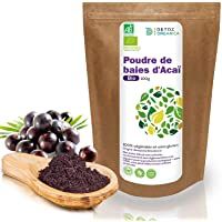Los mejores  - Bayas De Acai En Polvo Orgánico 100 g – Bayas Acai Congelado BIO (Freeze – Dried - Liofilizadas) – Acai Berry Extracto…